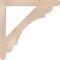 Ekena Millwork Olympic Craftsman Smooth Bracket, Douglas Fir, 3 1/2"W x 38"D x 38"H BKT04X38X38OLY04SDF - alternate 2